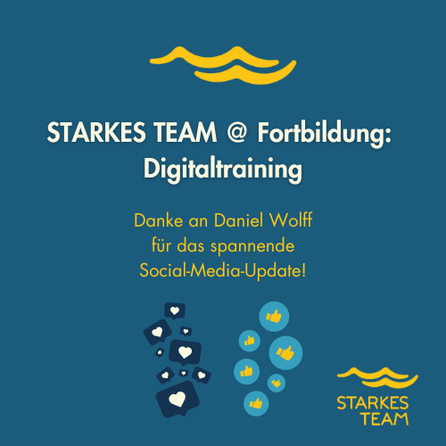 STARKES TEAM @ Fortbildung: Digitaltraining 💡🎓💪